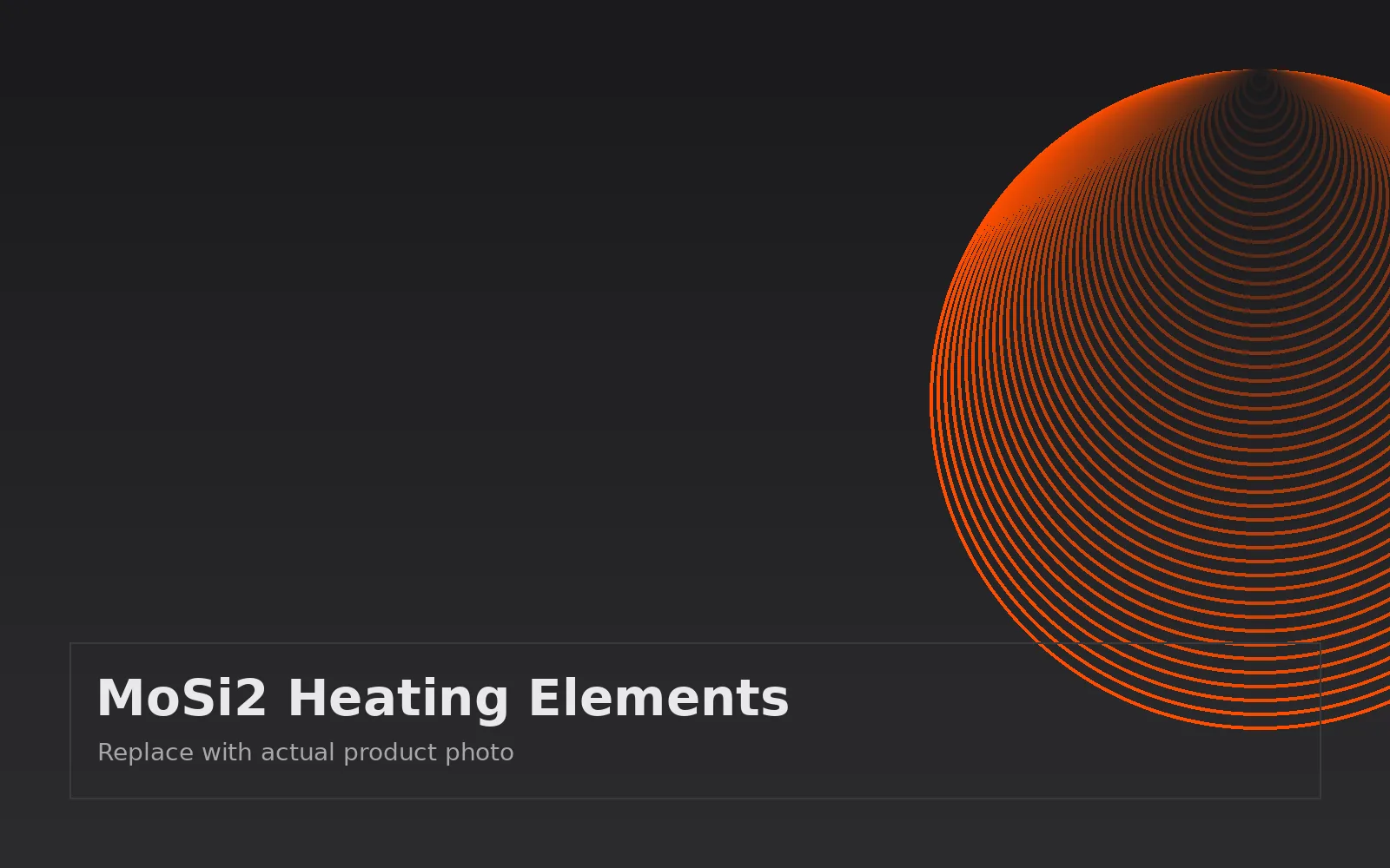 MoSi2 Heating Elements